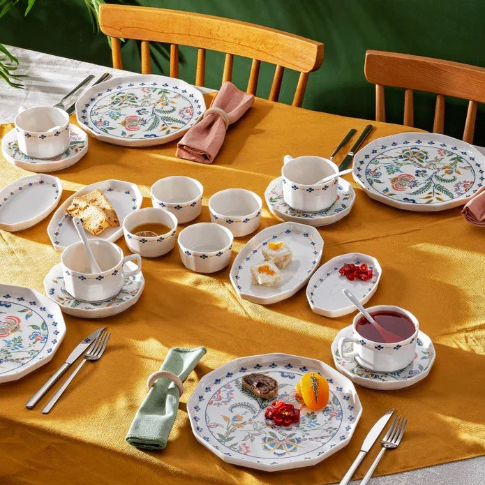 Emsan Bien 32-Piece Porcelain Breakfast Set - Emsan Jordan