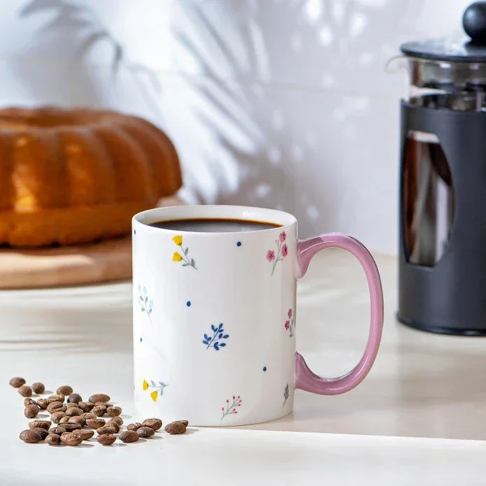 Emsan Daisy New Bone Mug 360 ml - Emsan Jordan