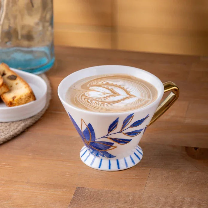 Emsan Intense Blue New Bone Mug 300 ml - Emsan Jordan