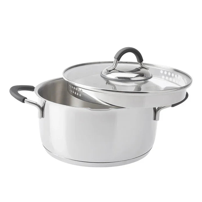 Emsan Unique 8-Piece Stainless Steel Cookware Set - Emsan Jordan