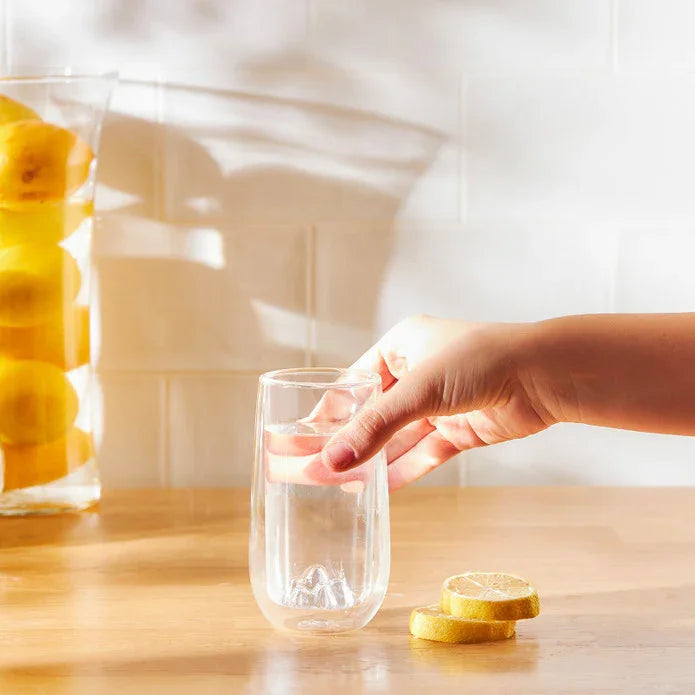 Emsan Globe Double-Walled Short Volcano Glass - Emsan Jordan