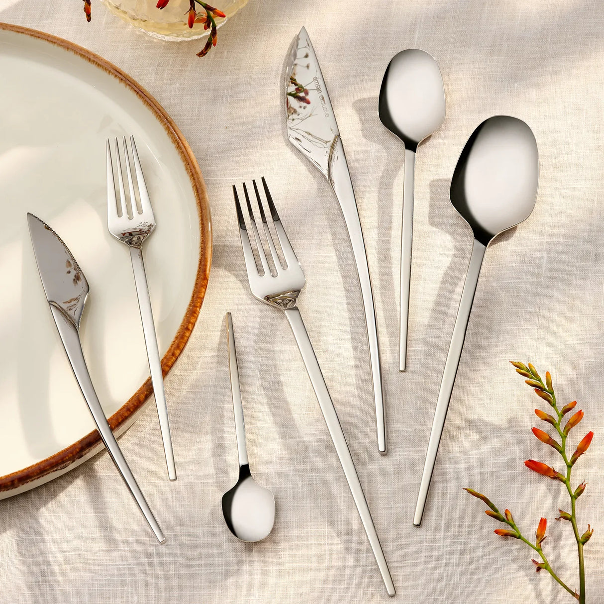 Emsan Fair 84-Piece Cutlery Set for 12 People – Boxed - Emsan Jordan