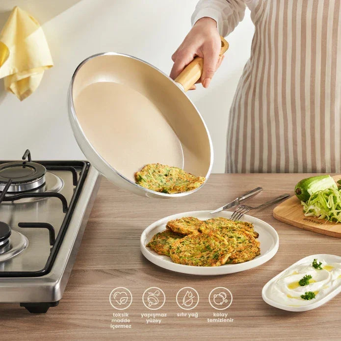 Emsan Swiss Crystal Frying Pan 30 cm - Emsan Jordan