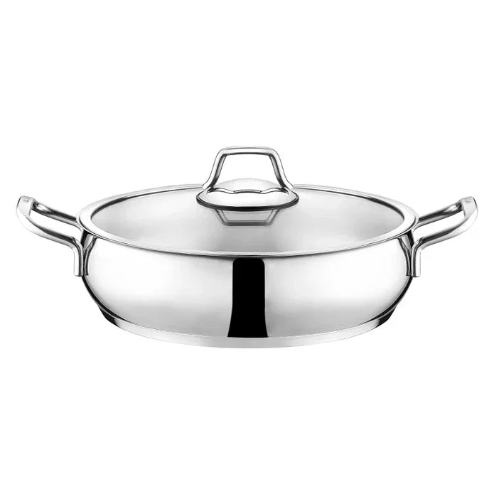 Emsan Cemre 8-Piece Stainless Steel Induction-Based Cookware Set - Emsan Jordan