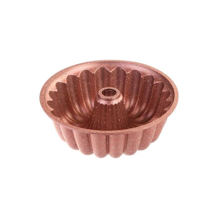 Emsan Arya Cast Cake Mold - Golden Pink - 24 cm - Emsan Jordan