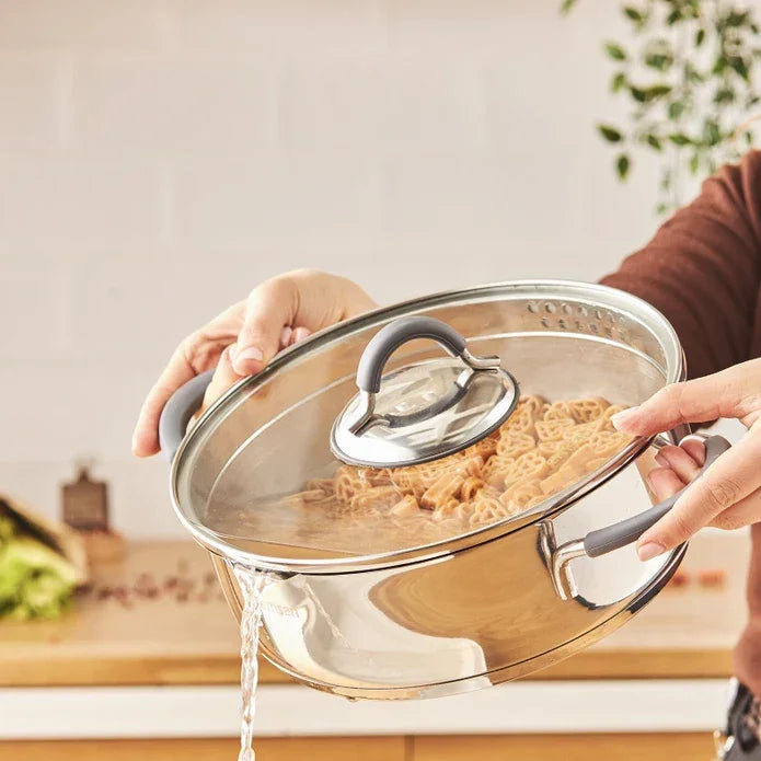 Emsan Unique 8-Piece Stainless Steel Cookware Set - Emsan Jordan