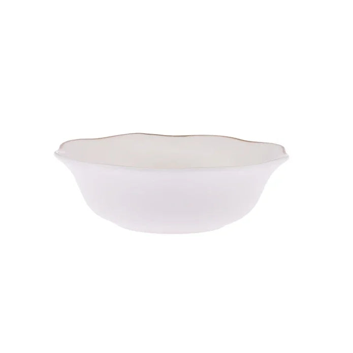 Emsan Lotus Fine Bone 18-Piece Dinner Set for 6 People - Gold - Emsan Jordan