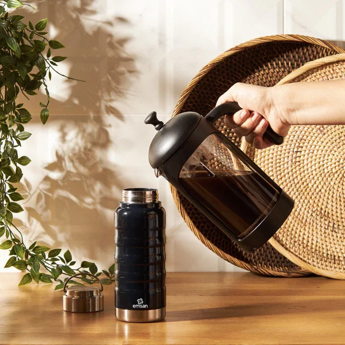 Emsan Vigor Thermos Dark Blue – 400 ml - Emsan Jordan