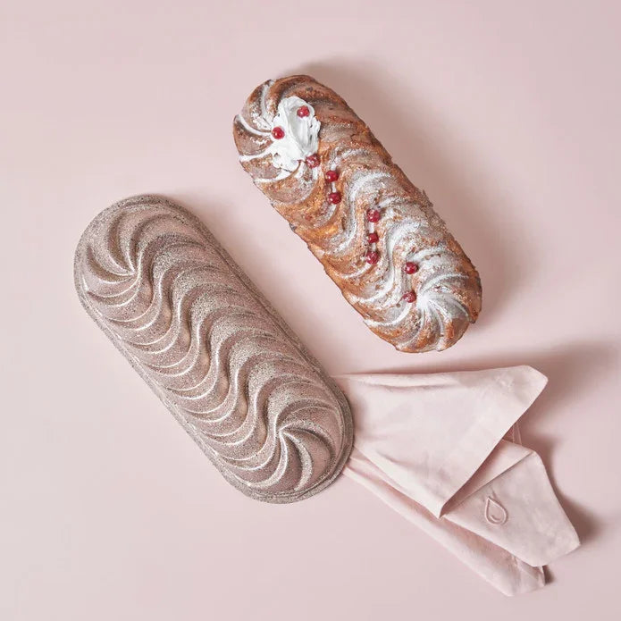 Emsan Bukle Baton Cake Mold Pink - Emsan Jordan