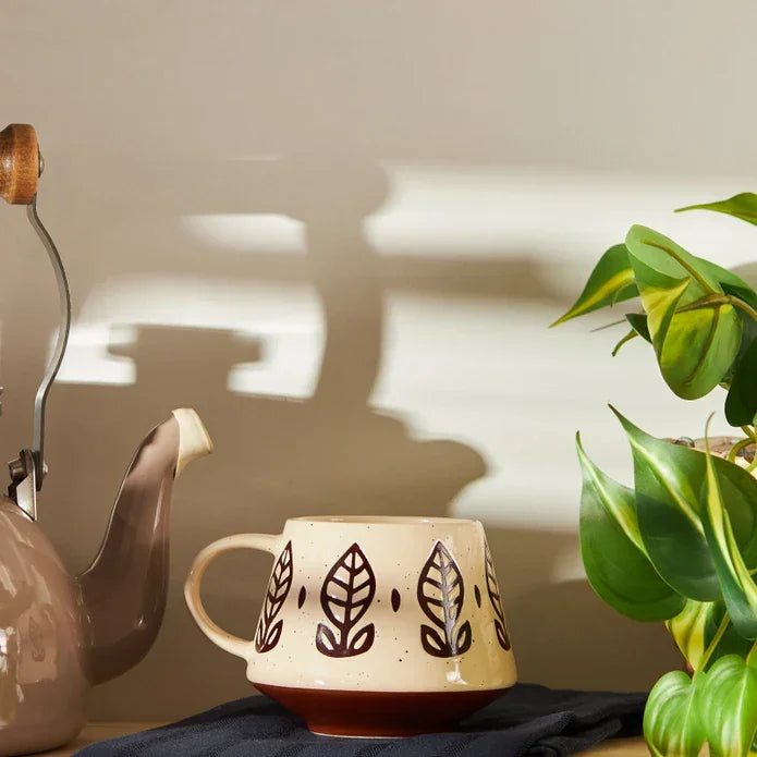 Emsan Ethnic Grass Mug 480 ml Brown - Emsan Jordan