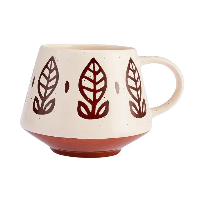 Emsan Ethnic Grass Mug 480 ml Brown - Emsan Jordan