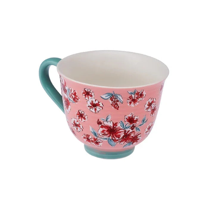 Emsan Blossom New Bone Mug 435 ml Pink - Emsan Jordan