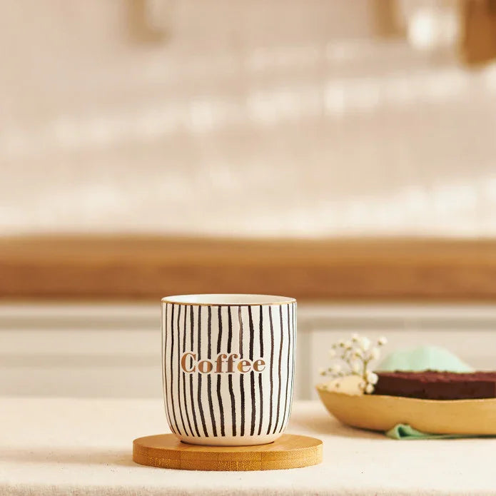 Emsan Tinycoffe 2-Piece New Bone Mug Set 200 ml Black - Emsan Jordan