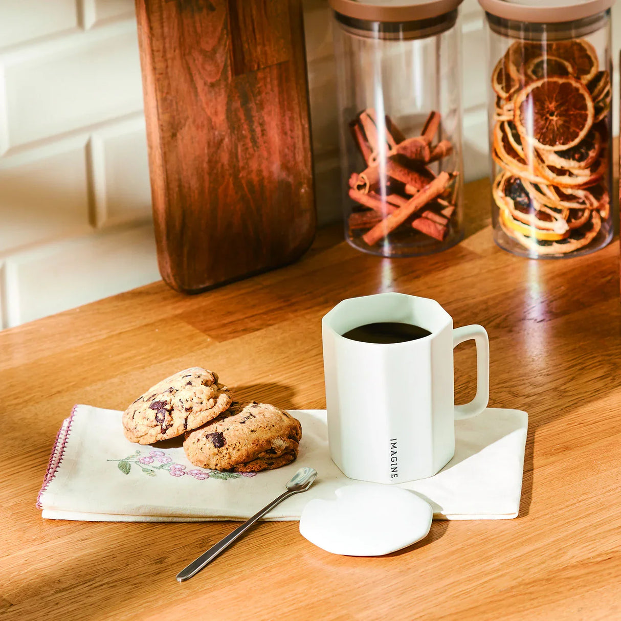 Emsan Imagine 3 Piece New Bone Mug 320 ml White - Emsan Jordan