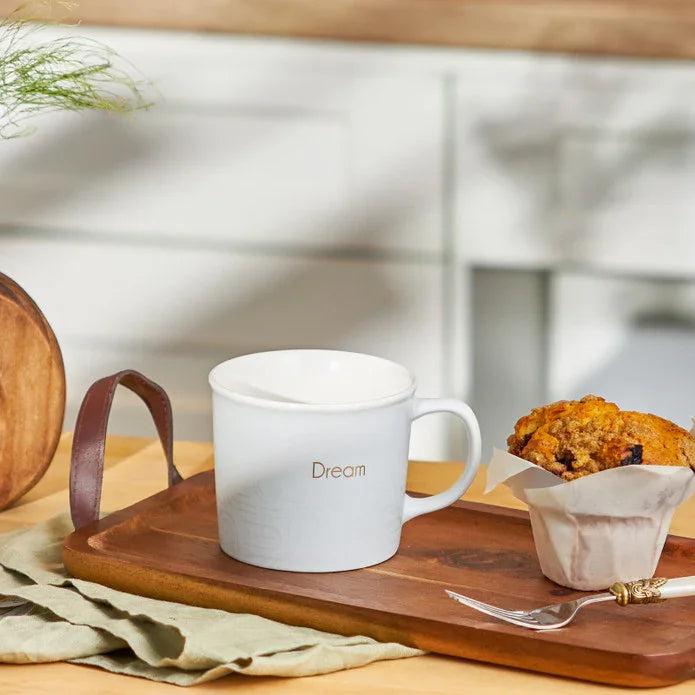 Emsan Dream New Bone Mug 350 ml Light Grey - Emsan Jordan