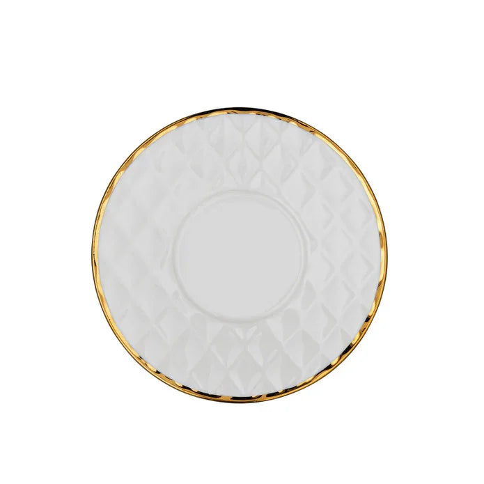 Istanbul Porcelain Asude 6-Person Coffee Cup Set 90 ml - Emsan Jordan