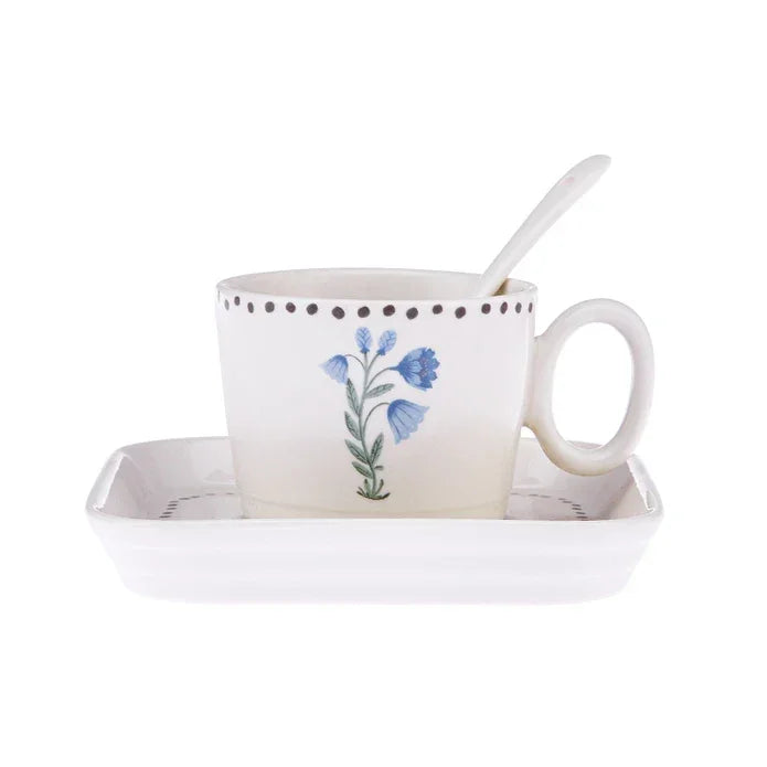 Emsan Viola 30-Piece Porcelain Breakfast Set for 6 People - Emsan Jordan