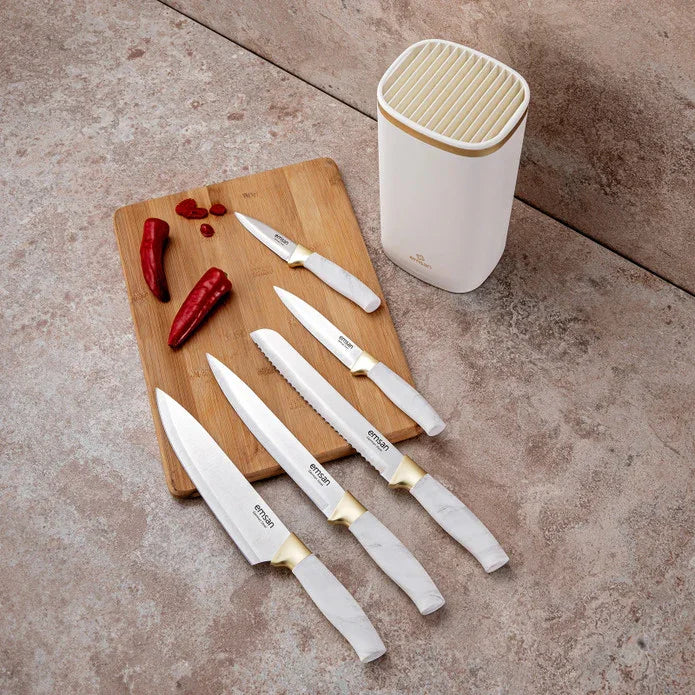 Emsan Artisan German Steel Knife Set - Emsan Jordan