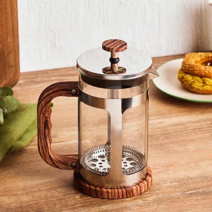 Emsan Naturel French Press – 600 ml - Emsan Jordan
