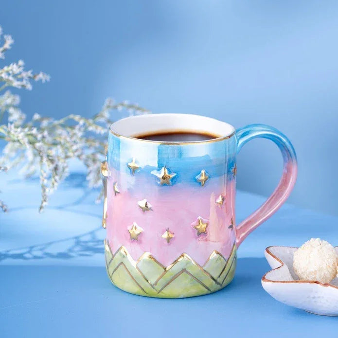 Istanbul Porcelain North Star Mug 420 ML - Emsan Jordan