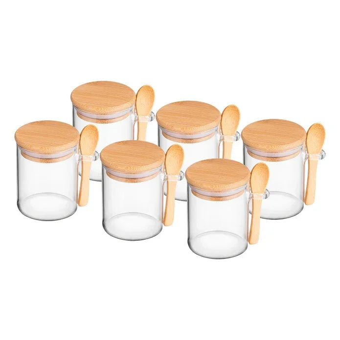 Emsan Lia 6-Piece Borosilicate Spice Set - Emsan Jordan