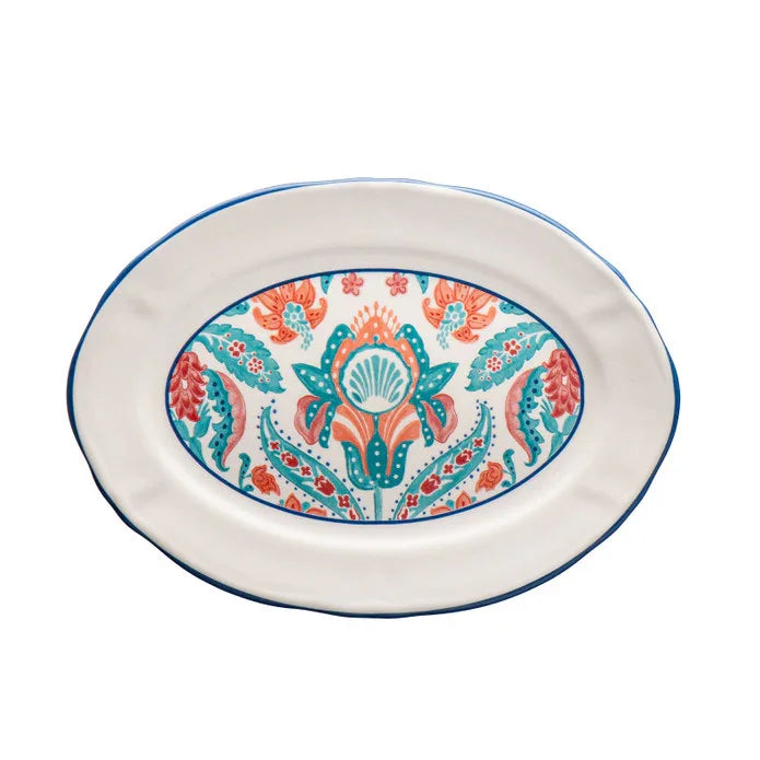 Emsan Hasbahçe Canoe Plate 25 cm - Emsan Jordan