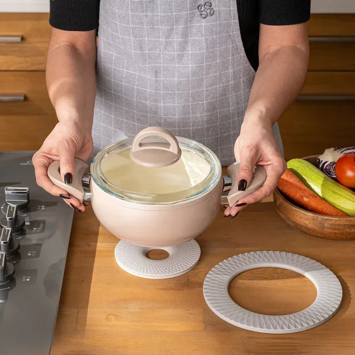 Emsan Soft 2-Piece Silicone Trivet - Emsan Jordan