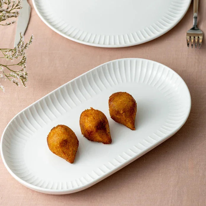 Istanbul Porcelain Beray Canoe Plate 31 cm - Emsan Jordan