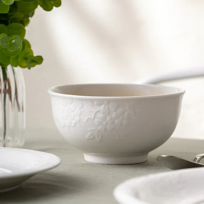 Istanbul Porcelain Magnolia Bowl 18 cm - Emsan Jordan