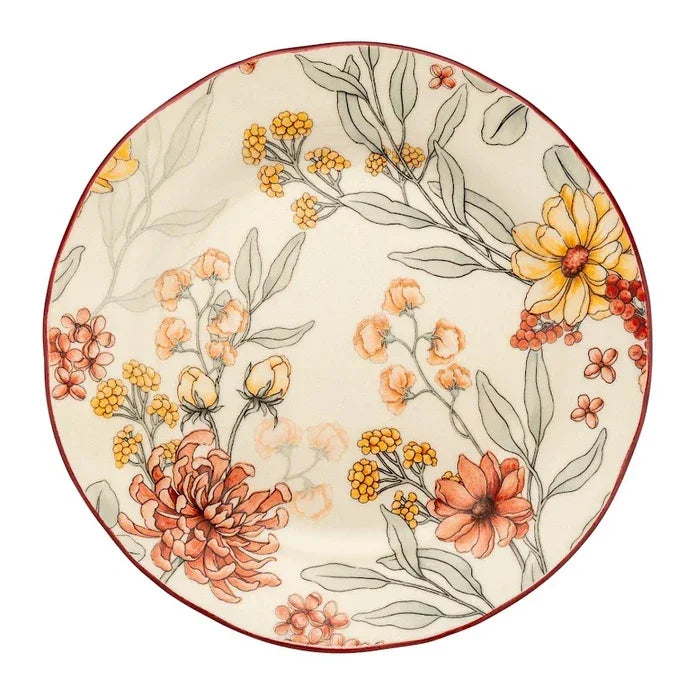 Istanbul Porcelain Ayasofya 24-Piece Dinner Set for 6 People - Emsan Jordan