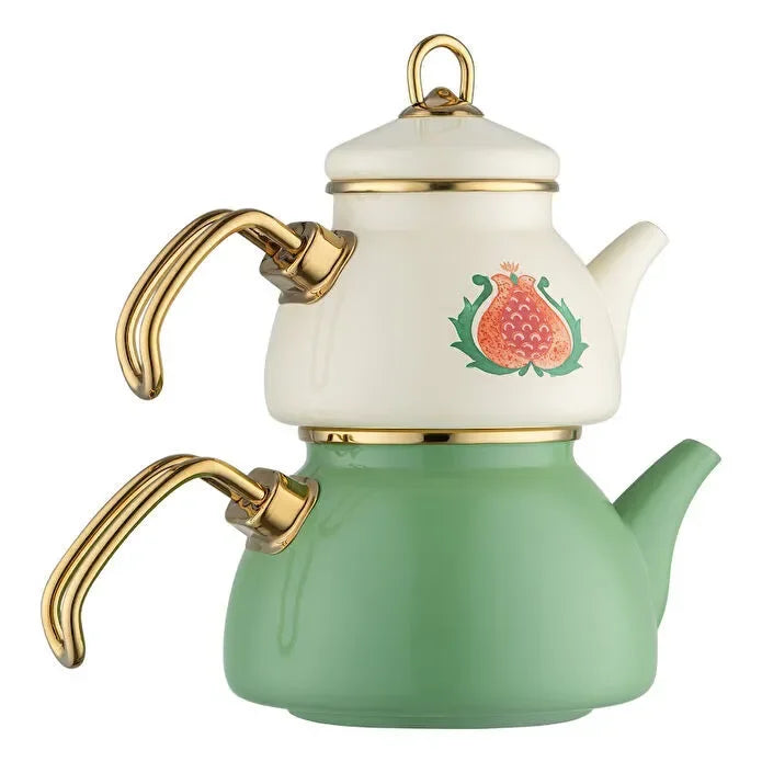 Emsan Nar Emaye Glory Mini Teapot Set - Emsan Jordan