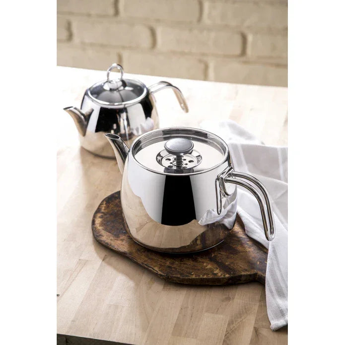 Emsan Soft (L) Induction-Based Teapot Set
Drip-free teapot with built-in strainer - Emsan Jordan
