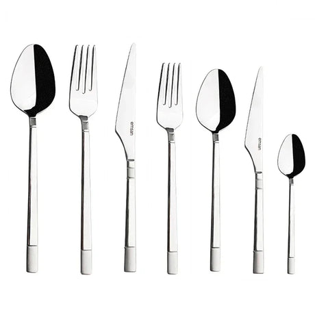 Emsan Duru 84-Piece Luxury Cutlery Set for 12 People – With Premium Box - Emsan Jordan