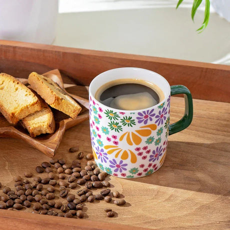 Emsan Floral New Bone Mug 350 ml - Emsan Jordan