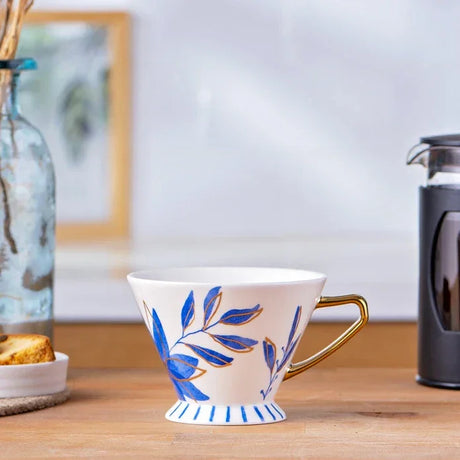 Emsan Intense Blue New Bone Mug 300 ml - Emsan Jordan