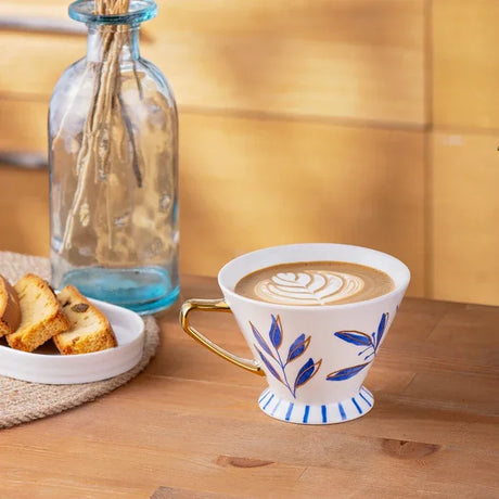 Emsan Intense Blue New Bone Mug 300 ml - Emsan Jordan