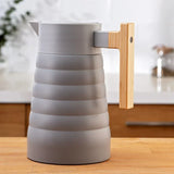 Emsan Emboss 1.5 Liter Thermos – Gray - Emsan Jordan