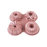 Emsan Griss One Four 4-Piece Cast Cake Mold Set – Pink - Emsan Jordan