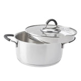 Emsan Unique 8-Piece Stainless Steel Cookware Set - Emsan Jordan