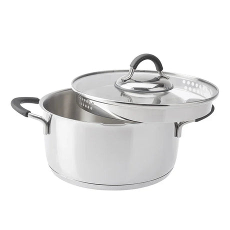 Emsan Unique 8-Piece Stainless Steel Cookware Set - Emsan Jordan