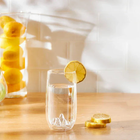 Emsan Globe Double-Walled Long Volcano Glass - Emsan Jordan