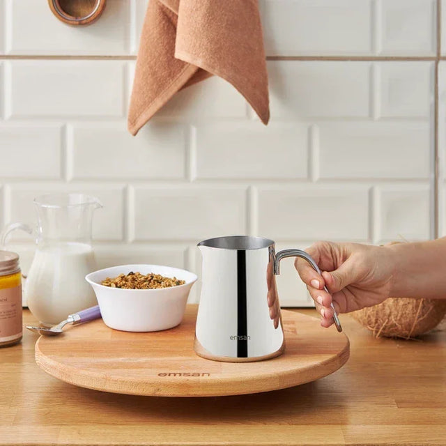 Emsan Cooper Milk Pot – 500 ml - Emsan Jordan