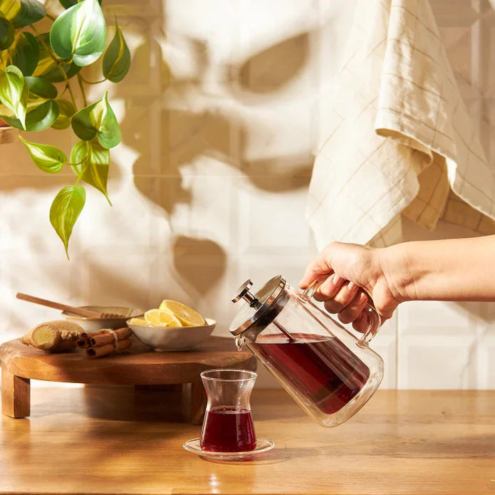 Emsan Double Glass French Press – 350 ml - Emsan Jordan