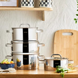 Emsan Mimosa 8-Piece Cookware Set - Emsan Jordan