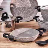 Emsan Experto 14-Piece Nonstick Granite & Stainless Steel Cookware Set - Emsan Jordan