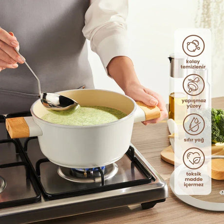 Emsan Swiss Crystal Deep Pot 20 cm - Emsan Jordan