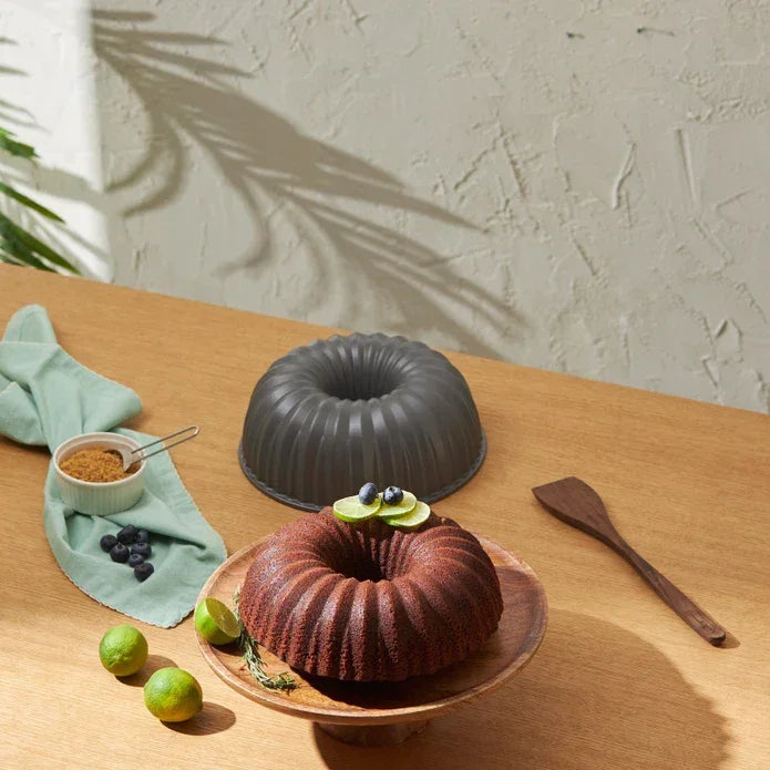 Emsan Griss Hardstone Gray Cast Cake Mold 24 cm - Emsan Jordan