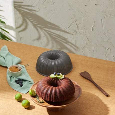 Emsan Griss Hardstone Gray Cast Cake Mold 24 cm - Emsan Jordan