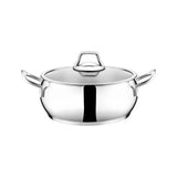 Emsan Cemre 8-Piece Stainless Steel Induction-Based Cookware Set - Emsan Jordan
