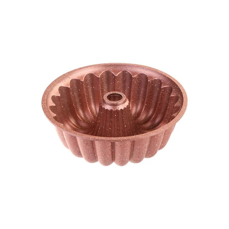 Emsan Arya Cast Cake Mold - Golden Pink - 24 cm - Emsan Jordan
